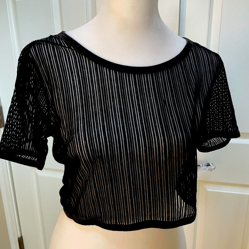 VERSACE Jeans couture crop top tank